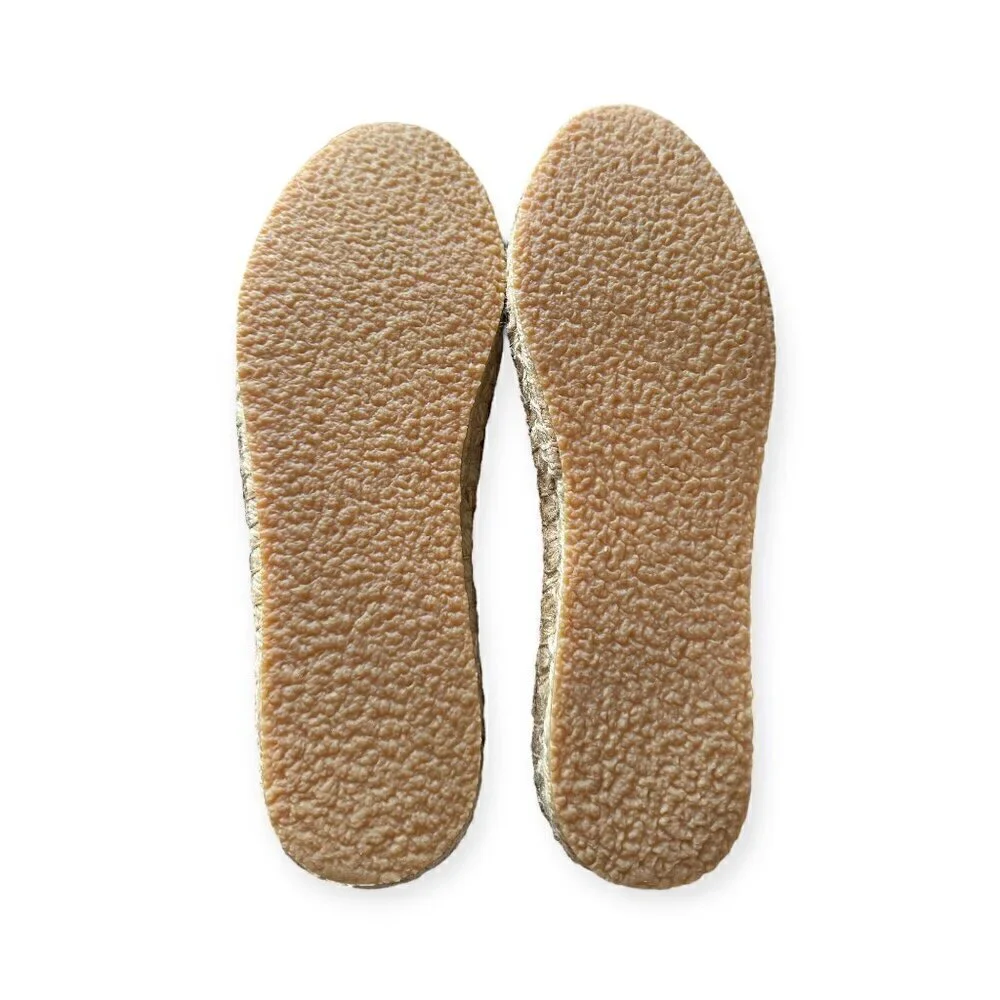 Sezane Julie Espadrilles Sneakers in animal print pony hair Size 38EU/FR